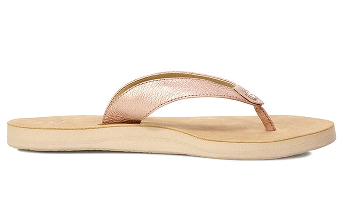 Order (W) UGG 拖鞋 '金属玫瑰金' 1091149-RGLD