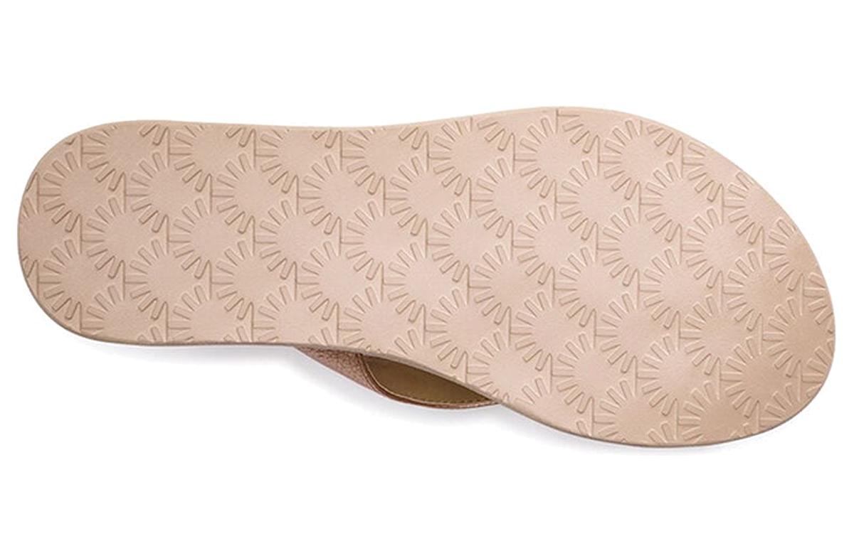 Details for (W) UGG 拖鞋 '金属玫瑰金' 1091149-RGLD