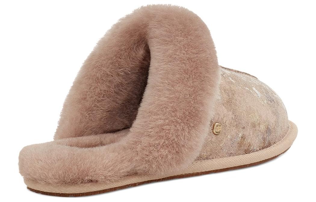 Shop (W) UGG スライド『ピンクシープスキントリム』 1123594-BCHW