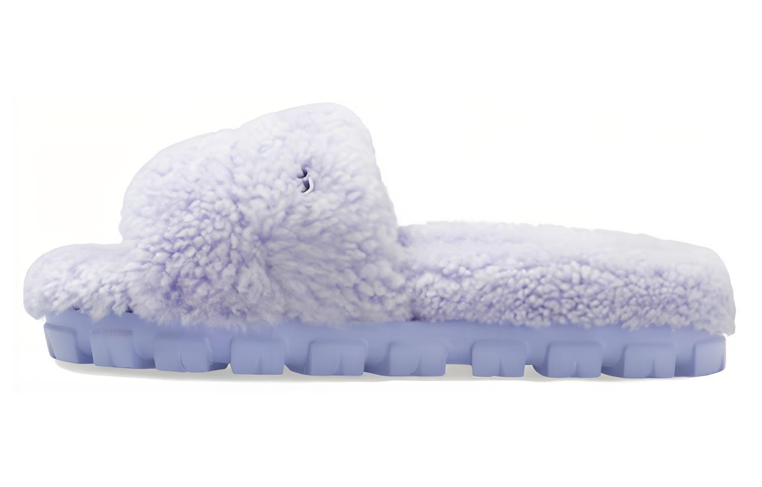(Women) UGG Slide 'Purple Shearling Open-Toe' 1130838-SBLS
