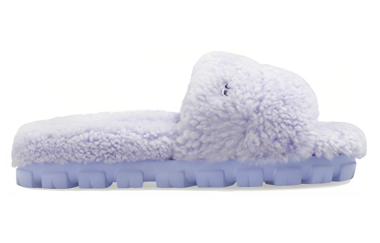 (W) UGG Slide 'Purple Shearling Open-Toe' 圖 2