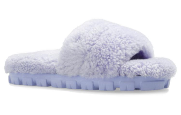 (W) UGG Slide 'Purple Shearling Open-Toe' 圖 3