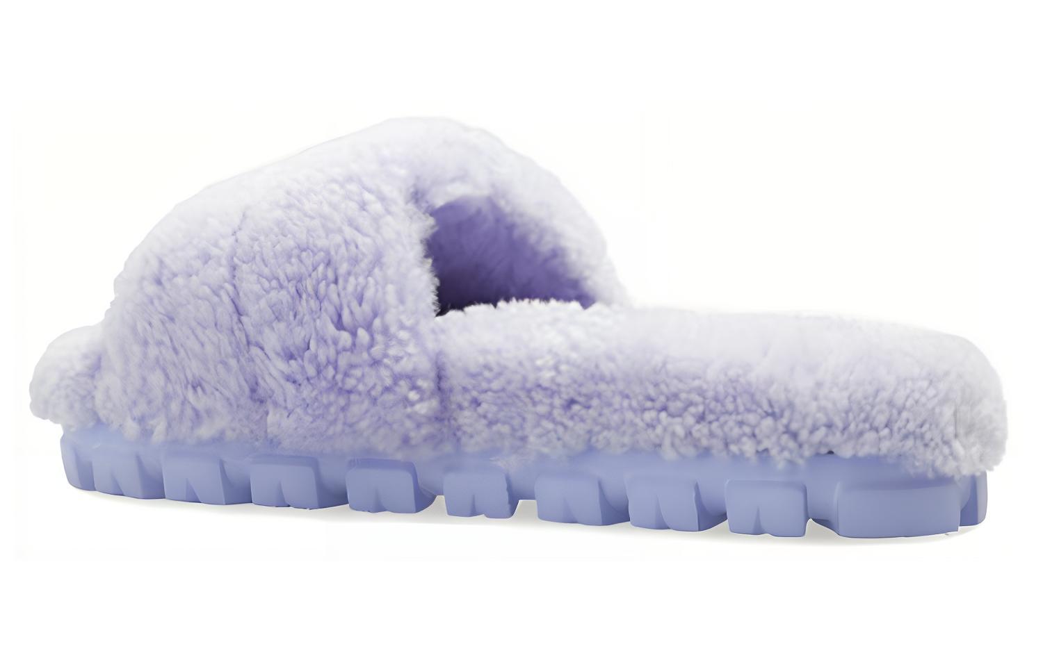 (W) UGG Slide 'Purple Shearling Open-Toe' 圖 4