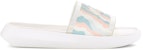 (W) UGG Slide Cali Collage Rainbow Biru Selipar. 1120001-PSTR