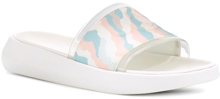 (Women) UGG Slide Cali Collage Slipper Rainbow Blue 1120001-PSTR Lookbook (Women) UGG Slide Cali Collage Slipper Rainbow Blue 1120001-PSTR
