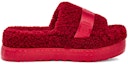Order (W) UGG Fluffita Slide Merah Pita 1113475-RBRD