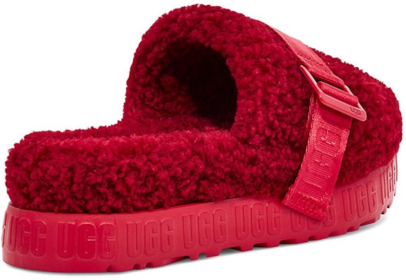 (Women) UGG Fluffita Slide Ribbon Red 1113475-RBRD Shop (Women) UGG Fluffita Slide Ribbon Red 1113475-RBRD
