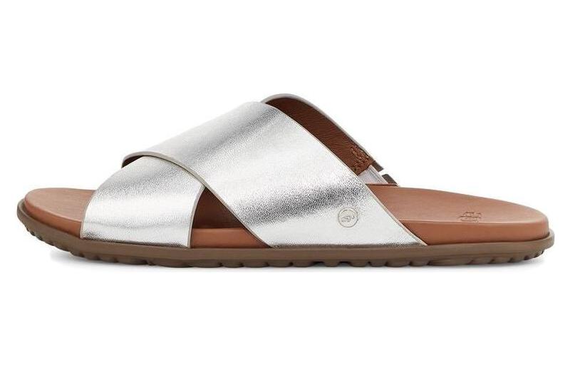 (Women) UGG Slide 'Silver Comfort Fashion' 1144973-SLVM