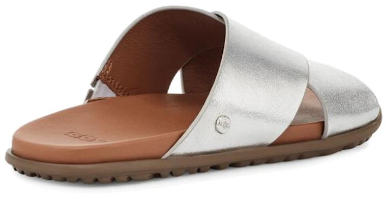 (Women) UGG Slide 'Silver Comfort Fashion' 1144973-SLVM Shop (Women) UGG Slide 'Silver Comfort Fashion' 1144973-SLVM