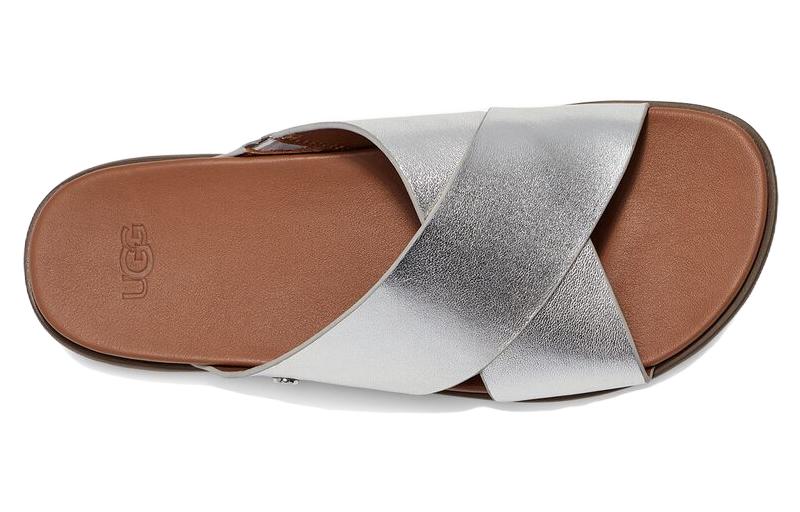 Purchase (Women) UGG Slide 'Silver Comfort Fashion' 1144973-SLVM
