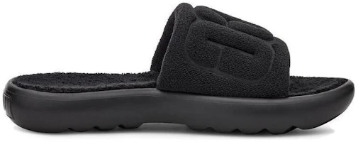 Order UGG 織布 簡約一字型 時尚涼鞋 女款 黑色