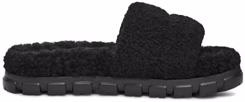 Order UGG 羊皮毛一體 簡約舒適 時尚涼拖 女款 黑色