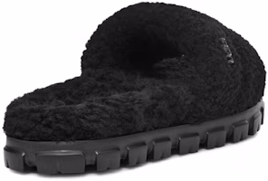 Shop UGG 羊皮毛一體 簡約舒適 時尚涼拖 女款 黑色