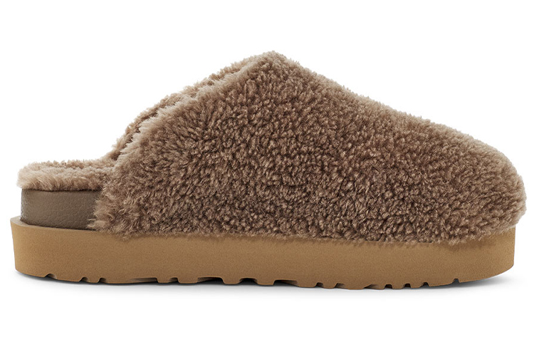 Order UGG 環保再生系列 織物 休閒舒適 時尚涼拖 女款 核桃木色