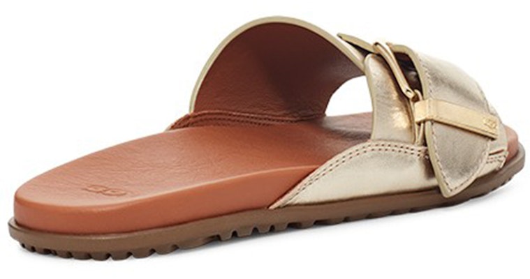 (W) Sandal Selop UGG 'Gesper Metalik - Emas Pucat' 1125005-PGMT Lookbook (W) Sandal Selop UGG 'Gesper Metalik - Emas Pucat' 1125005-PGMT
