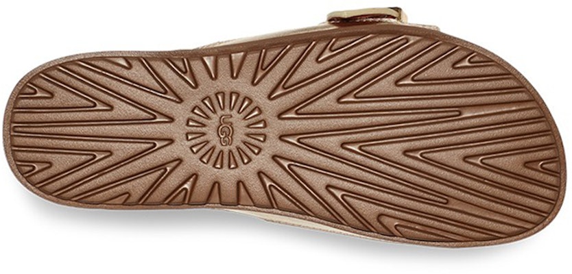 (W) Sandal Selop UGG 'Gesper Metalik - Emas Pucat' 1125005-PGMT Purchase (W) Sandal Selop UGG 'Gesper Metalik - Emas Pucat' 1125005-PGMT