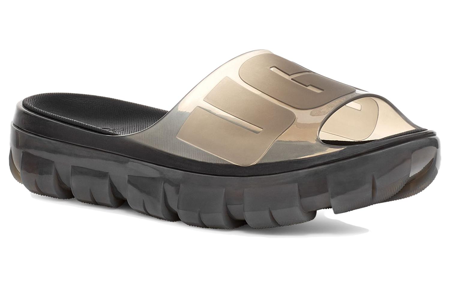 Lookbook (W) UGG Sandale Slide ''Mode Polyvalente Noire'' 1136763-BLK