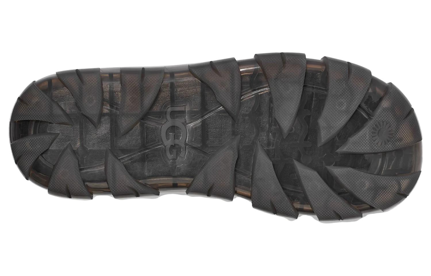 (W) UGG Slide Sandal 'Versatile Fashion Black' 圖 5