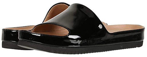 Order UGG 透氣休閒光滑鞋面拖鞋 女款 黑色