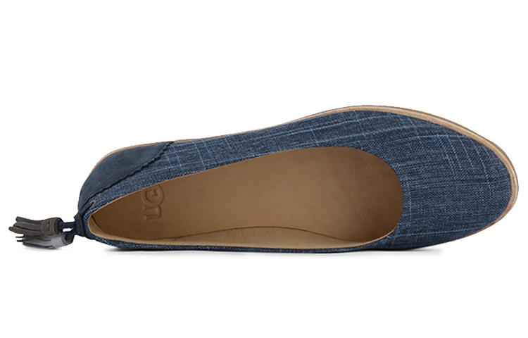 Lookbook (Women) UGG Slip-On 'Blue Tassel' 1018361-NAVY