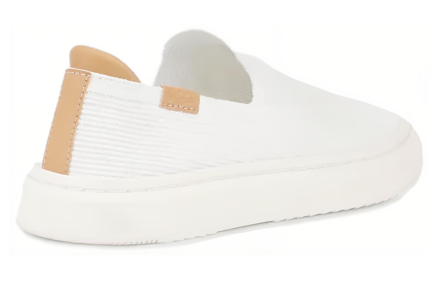 Shop (W) UGGシンプル快適白スリッポン 1136841-WHT