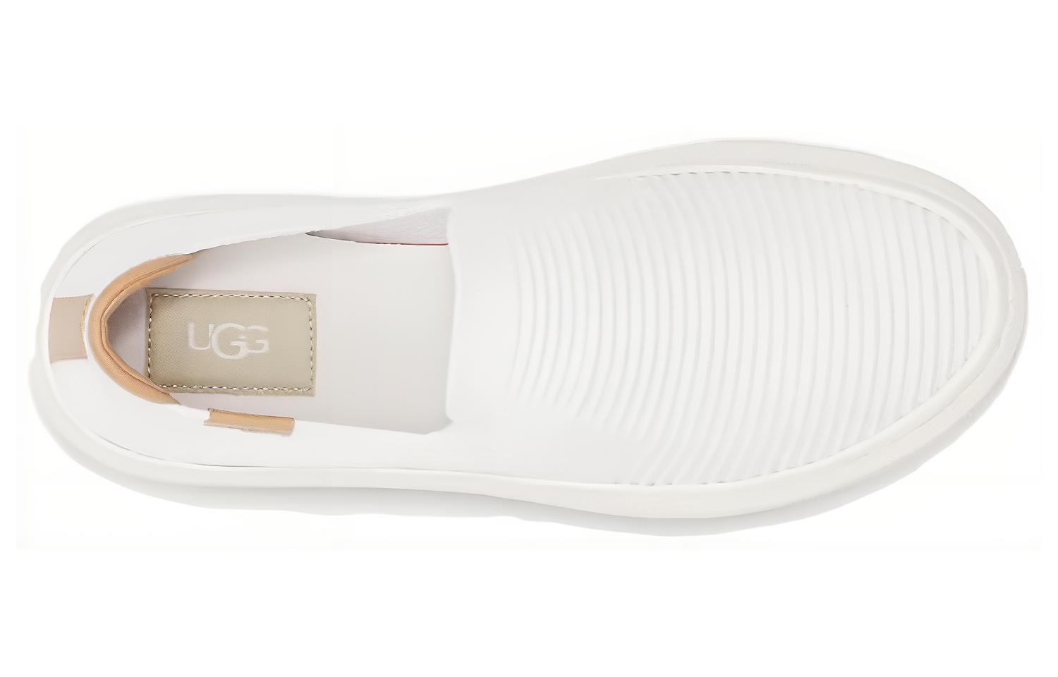 Purchase (W) UGGシンプル快適白スリッポン 1136841-WHT