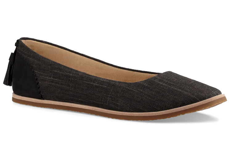 Lookbook (Women) UGG Slip-On Flat 'Black' 1018361-BLK