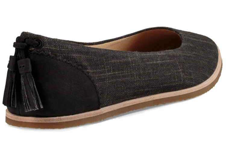 Shop (Women) UGG Slip-On Flat 'Black' 1018361-BLK