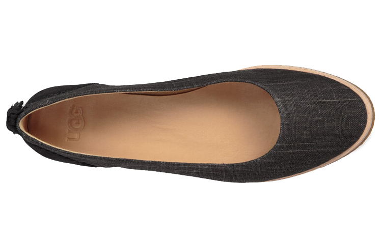 Purchase (Women) UGG Slip-On Flat 'Black' 1018361-BLK