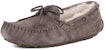 (W) UGG Slip-On Flat 'Coklat Bow' 1019069-GYS