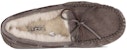 (W) UGG Slip-On Flat 'Coklat Bow' 1019069-GYS