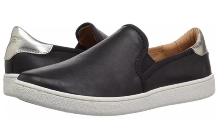 Shop (W) UGG 女士舒适黑色平底拖鞋 1019108-BLK