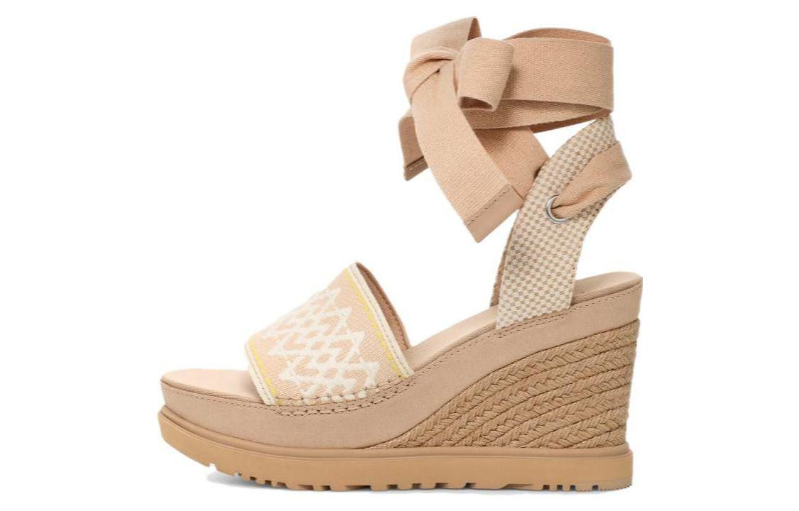 (Women) UGG Slip-On Sandal 'Woven Comfort Beige' 1136780-DRI