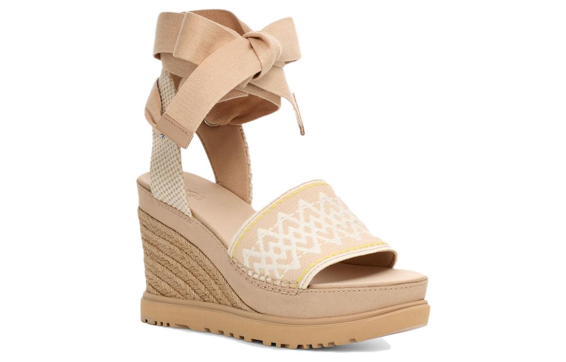 Lookbook (W) UGG Slip-On Sandale ''Geflochtener Komfort Beige'' 1136780-DRI