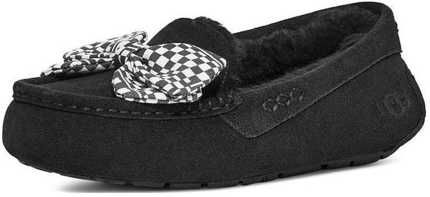(W) UGG Ansley Bow Sandal 'Hitam Putih' 1138117-BLK Order (W) UGG Ansley Bow Sandal 'Hitam Putih' 1138117-BLK