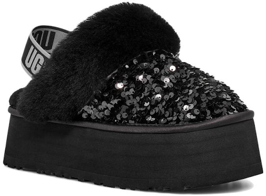 (Women) UGG Funkette Chunky Sequin Slipper 'Black' 1134450-BLK Lookbook (Women) UGG Funkette Chunky Sequin Slipper 'Black' 1134450-BLK