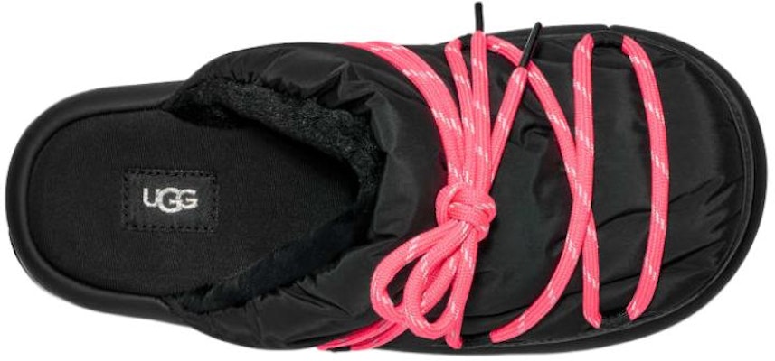UGG 織物 休閒舒適 包頭拖鞋 女款 黑色 Shop UGG 織物 休閒舒適 包頭拖鞋 女款 黑色