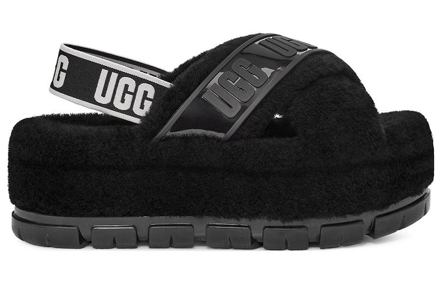 Order (W) Chaussons UGG Noirs ''Cozy Knit Platform'' 1135237-BLK
