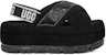 (W) UGG Selipar Hitam 'Cozy Knit Platform' 1135237-BLK