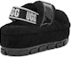 Shop (W) UGG Selipar Hitam 'Cozy Knit Platform' 1135237-BLK