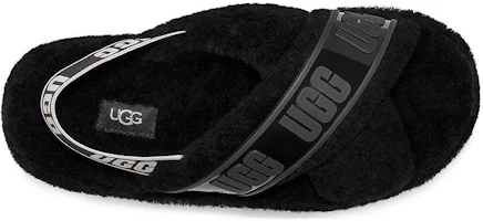 Purchase UGG Slipper系列 編織物料 舒適休閒 厚底涼鞋 女款 黑色