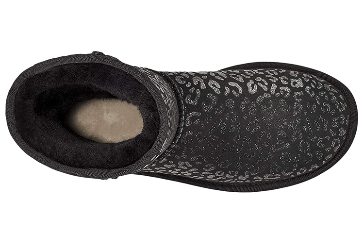 (W) UGG Snow Leopards Boots 'Black' 圖 4