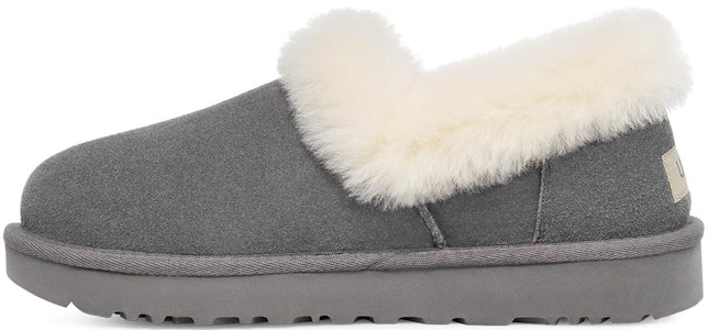 UGG 牛反絨 舒適輕鬆蹬 高筒 雪地靴 女款 灰色 Buy UGG 牛反絨 舒適輕鬆蹬 高筒 雪地靴 女款 灰色