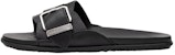 (W) UGG Solivan 'Selipar Kulit Kasual Ringkas Hitam' 1128630-BLLE