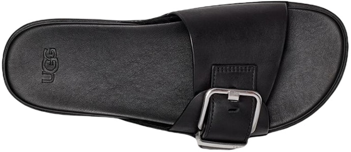 (W) UGG Solivan 'Selipar Kulit Kasual Ringkas Hitam' 1128630-BLLE Shop (W) UGG Solivan 'Selipar Kulit Kasual Ringkas Hitam' 1128630-BLLE