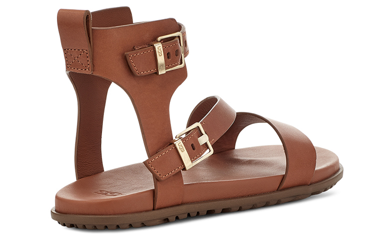 Shop (W) UGG Sandalo Solivan ''Pelle Marrone'' 1125018-TLTH
