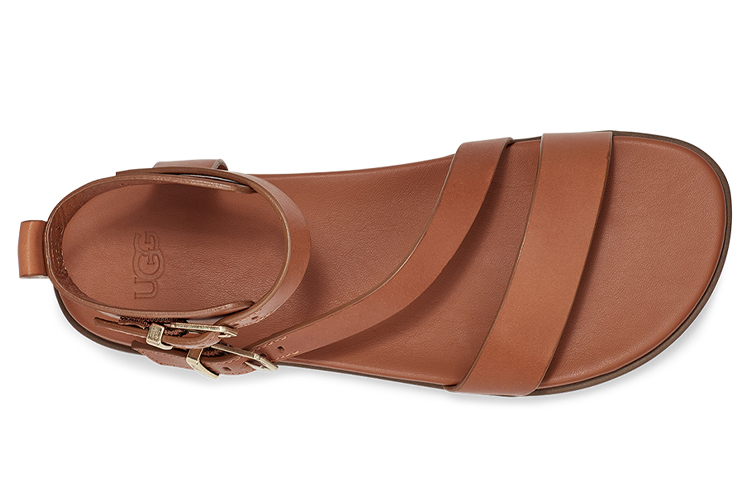 Purchase (W) UGG Sandalo Solivan ''Pelle Marrone'' 1125018-TLTH