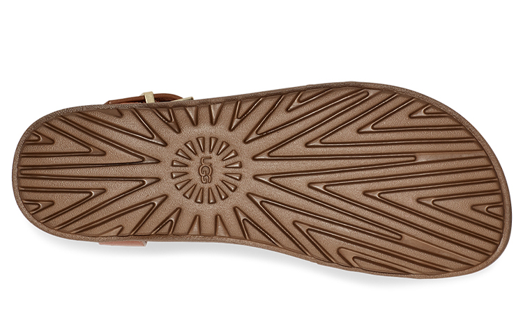 Details for (W) UGG Sandalo Solivan ''Pelle Marrone'' 1125018-TLTH