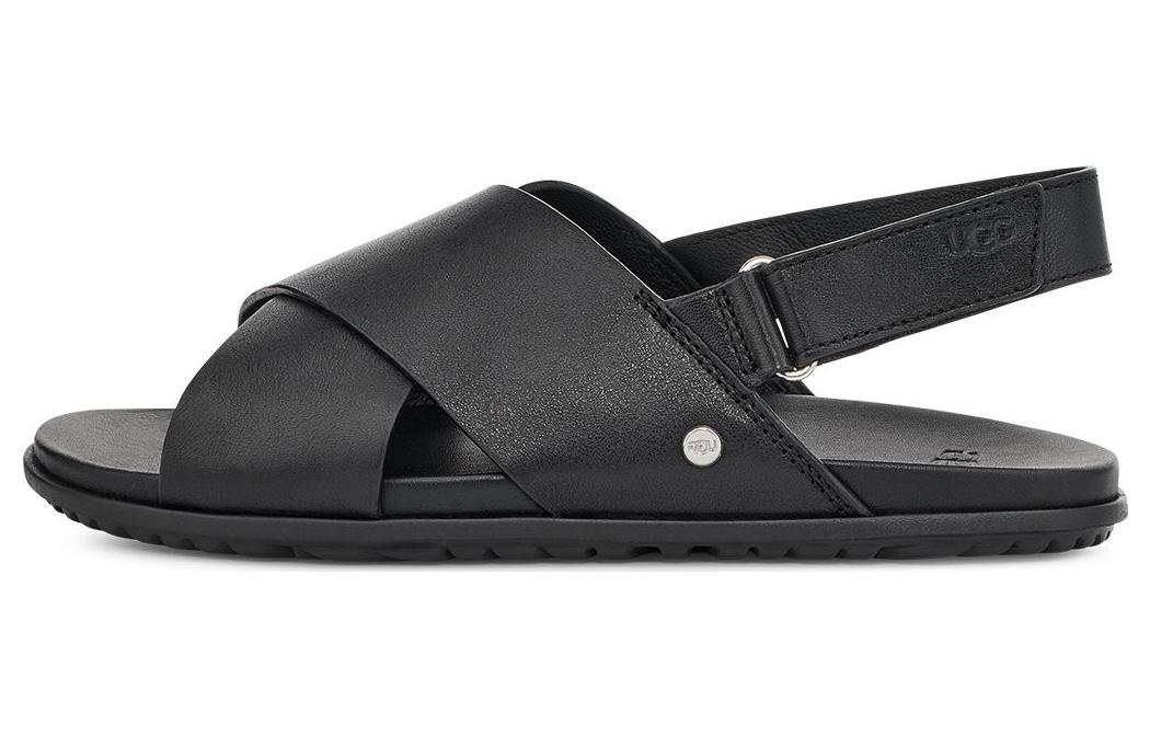 Buy (W) Sandalia UGG 'Cuero Negro Casual y Cómoda' 1144974-BLLE
