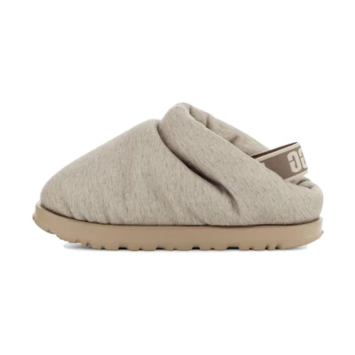 (W) UGG Spaceslider Jersey Slipper 'Beige Grey'